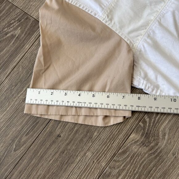 SEAN JOHN Mens Shirt Size 2XL XXL Original Fit White Tan Short Sleeve Y2K - Picture 5 of 13